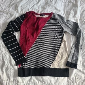 RW&Co Colour Block Striped Sweater
